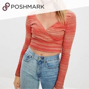American Eagle WRAP FRONT
SWEATER